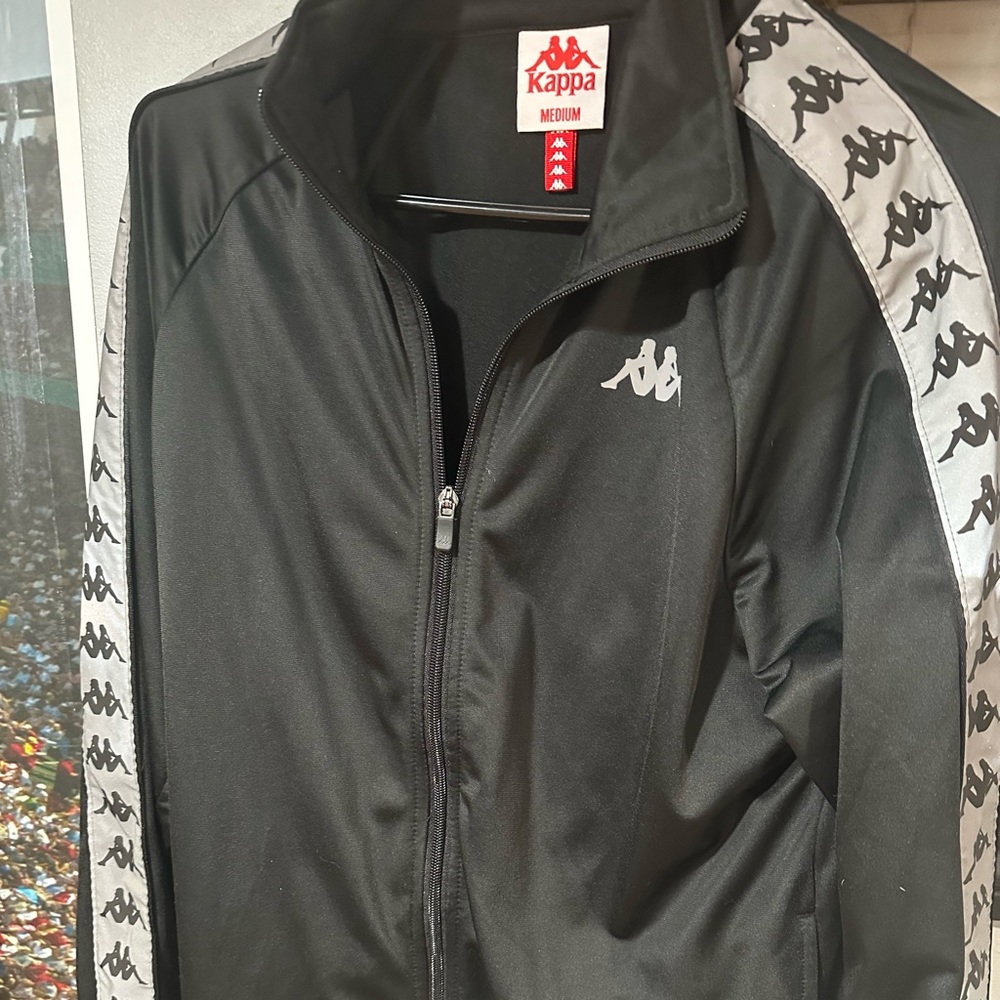 Kappa track jacket reflective